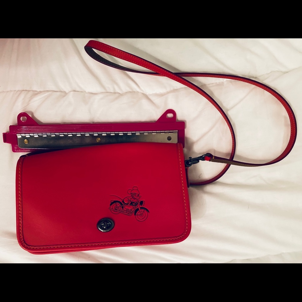 Couch DisneyMickey Calfskin Leather Cross Body Bag